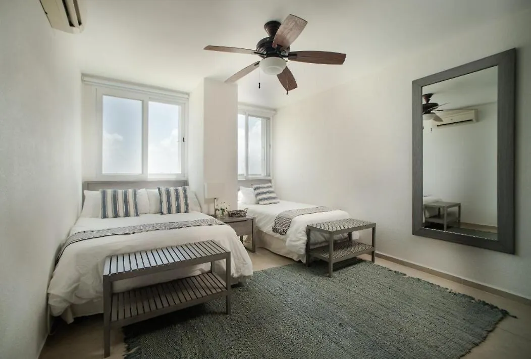 Apartment Arena Beachfront 2 Bdr With Pool By Casa Paraiso Cancun